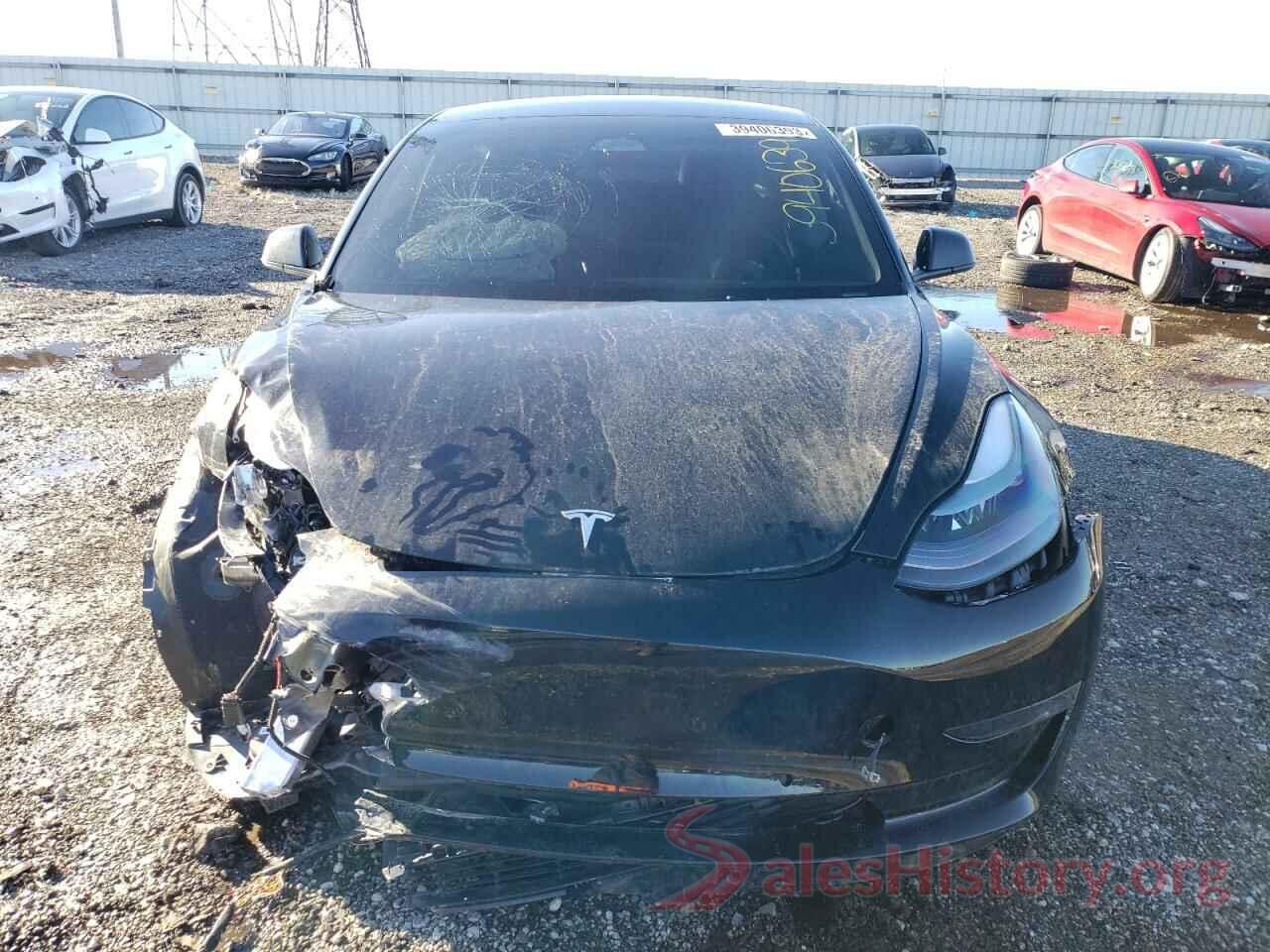 5YJ3E1EB4NF321577 2022 TESLA MODEL 3