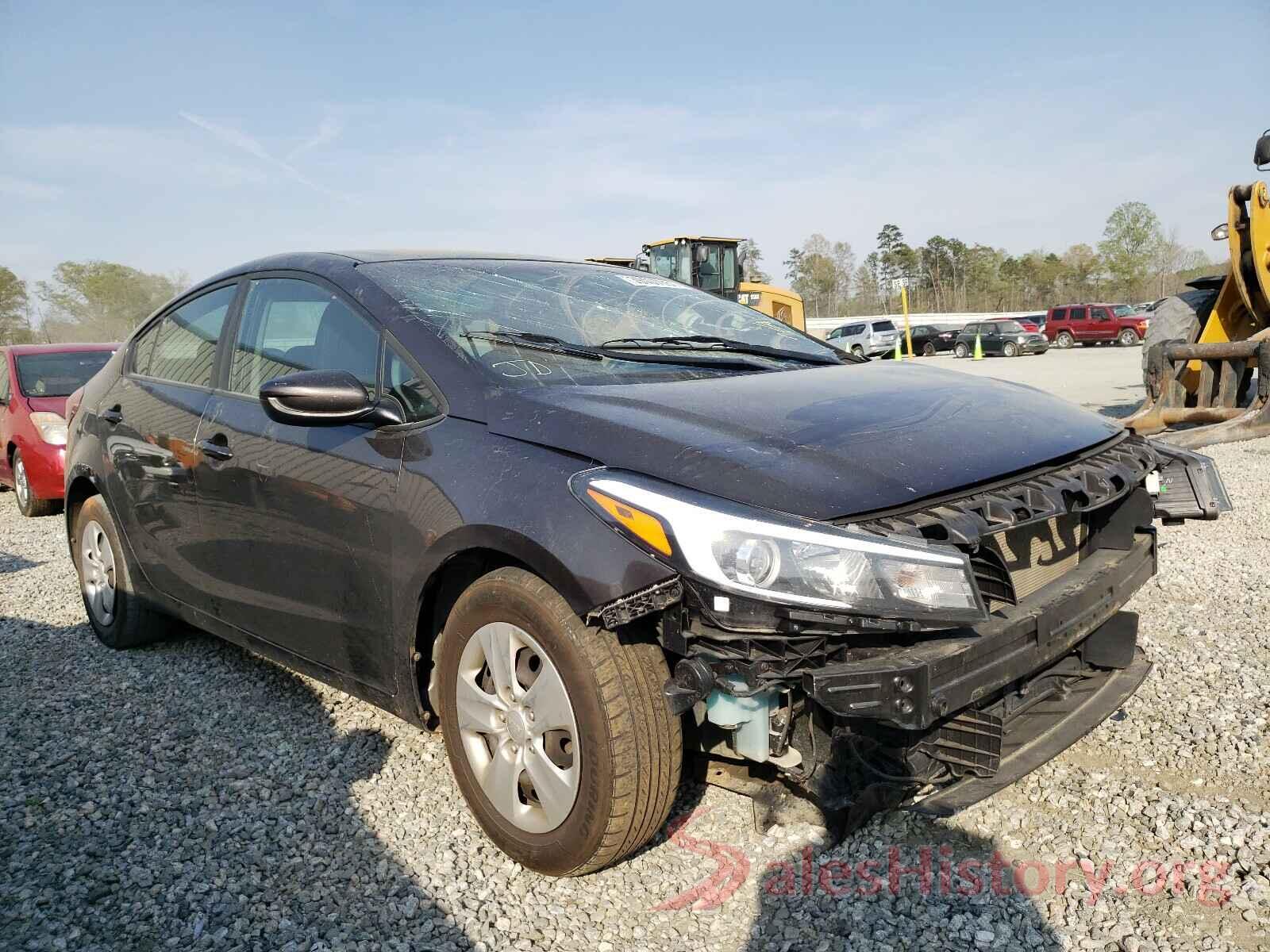 3KPFK4A7XHE153754 2017 KIA FORTE