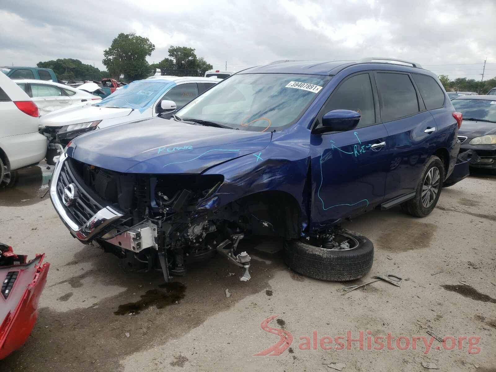 5N1DR2MN5KC629324 2019 NISSAN PATHFINDER