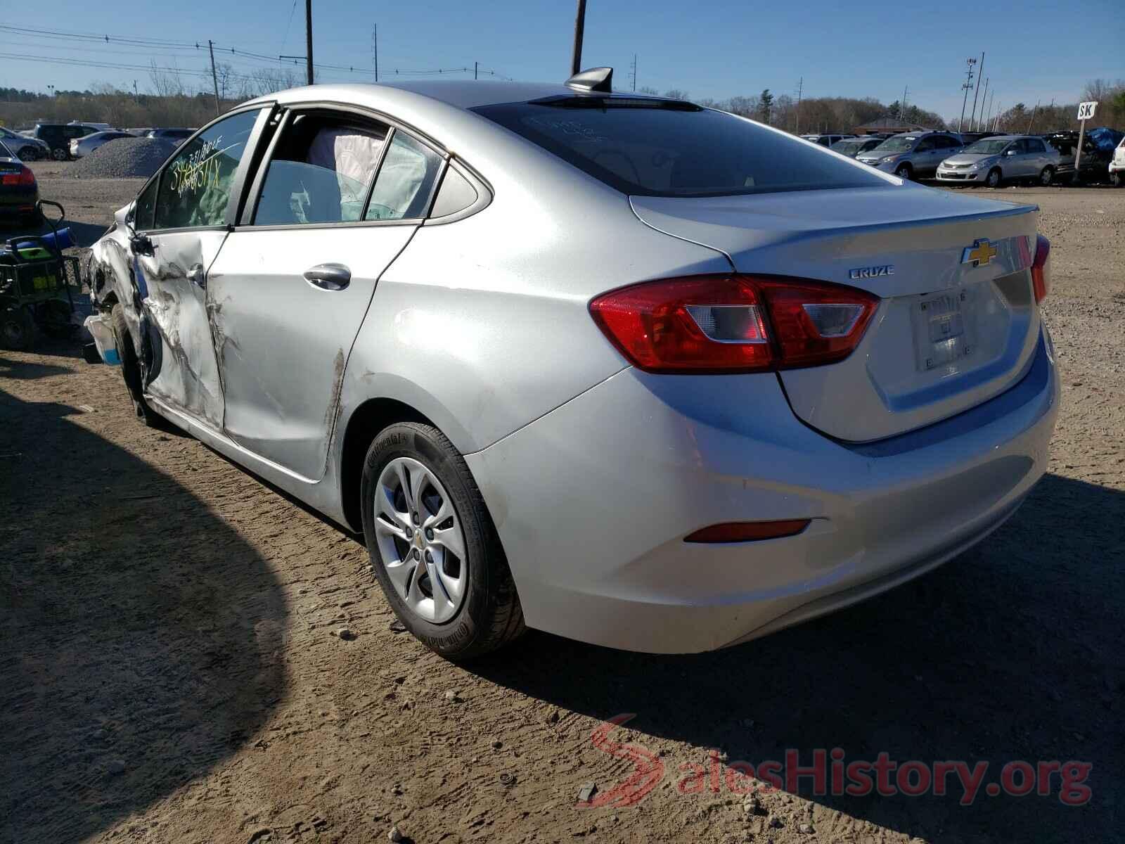 1G1BJ5SM2K7103376 2019 CHEVROLET CRUZE