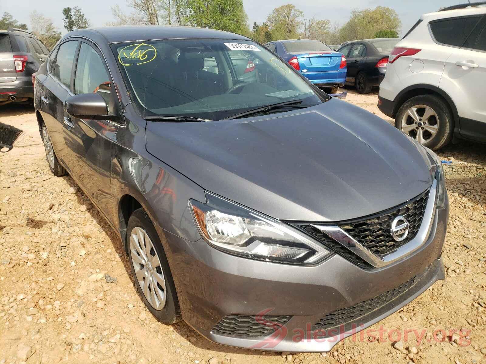 3N1AB7AP2KY419546 2019 NISSAN SENTRA