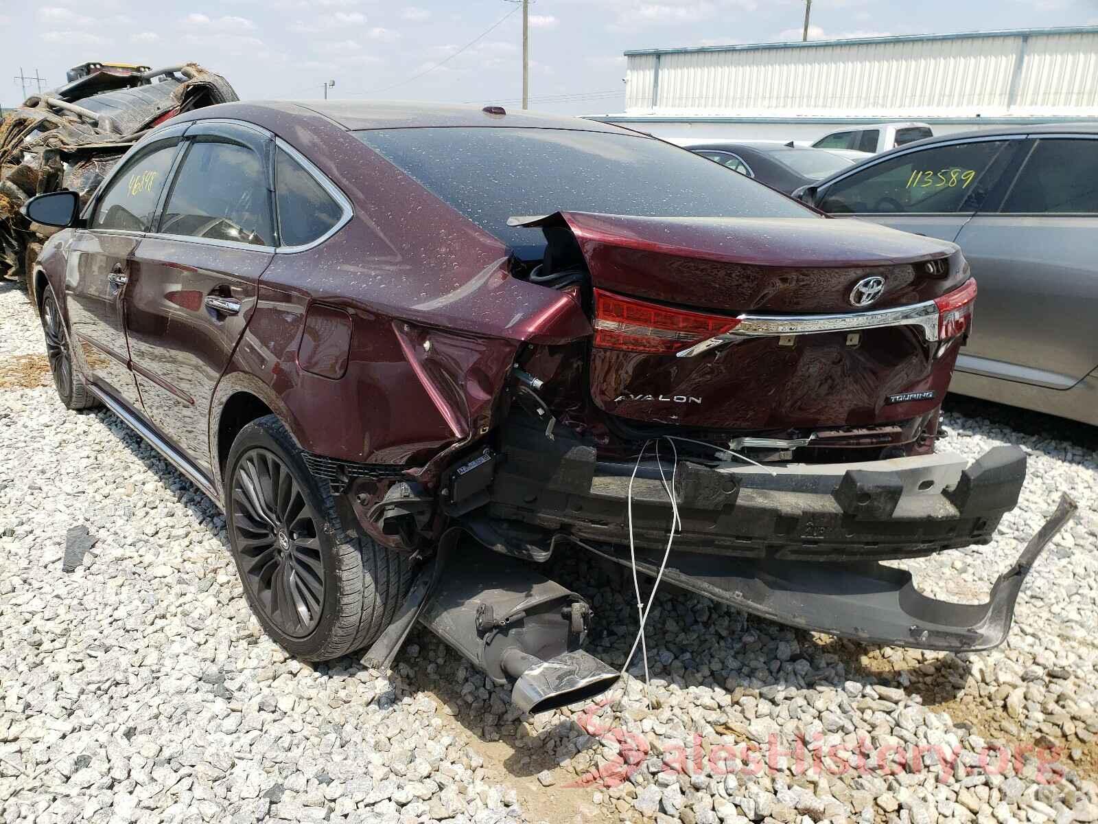 4T1BK1EB5GU231459 2016 TOYOTA AVALON