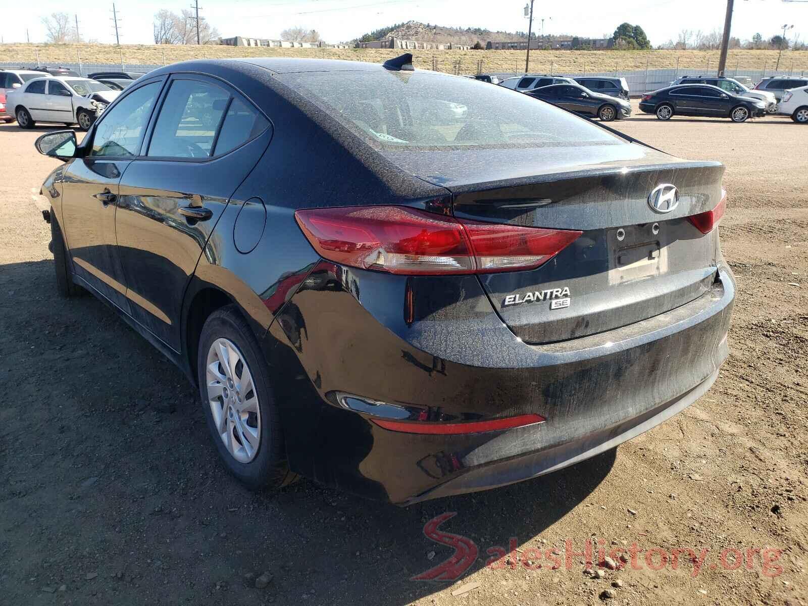 5NPD74LF3JH362039 2018 HYUNDAI ELANTRA