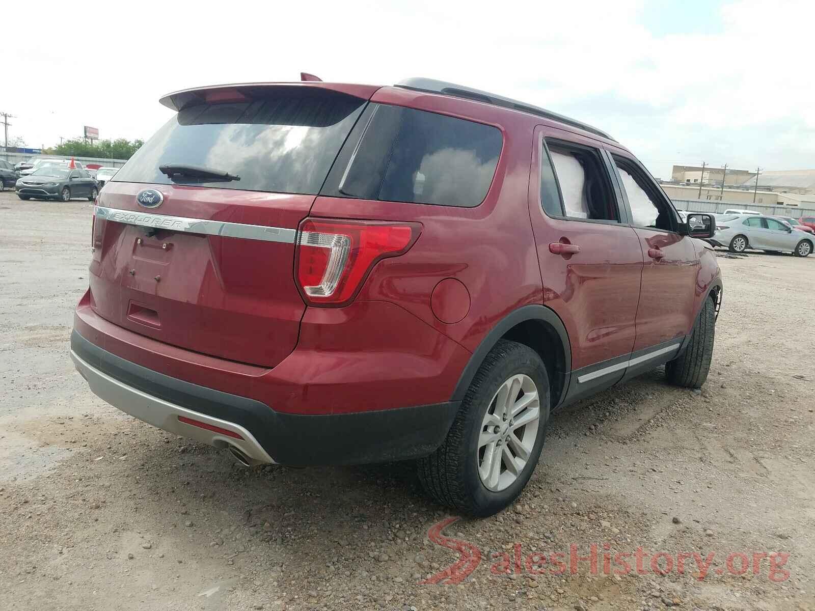 1FM5K7D89HGA93205 2017 FORD EXPLORER