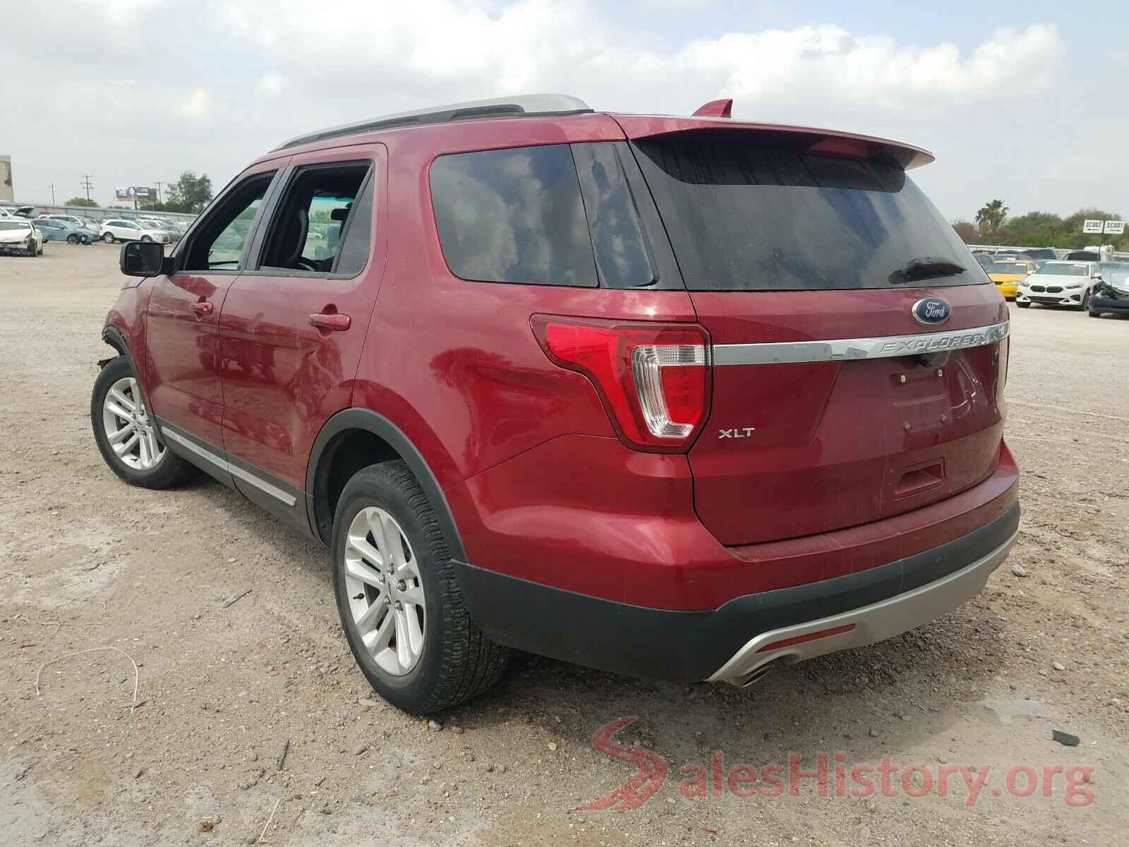 1FM5K7D89HGA93205 2017 FORD EXPLORER