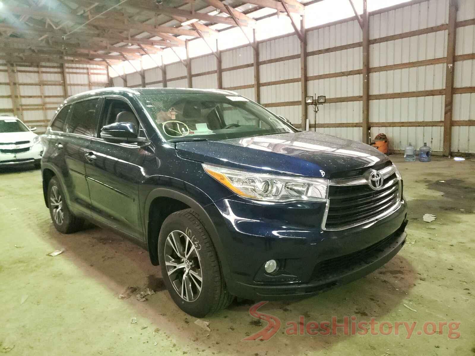 5TDJKRFH8GS332405 2016 TOYOTA HIGHLANDER