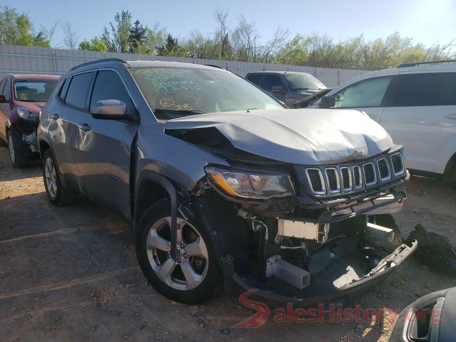 3C4NJCBB2HT652877 2017 JEEP COMPASS