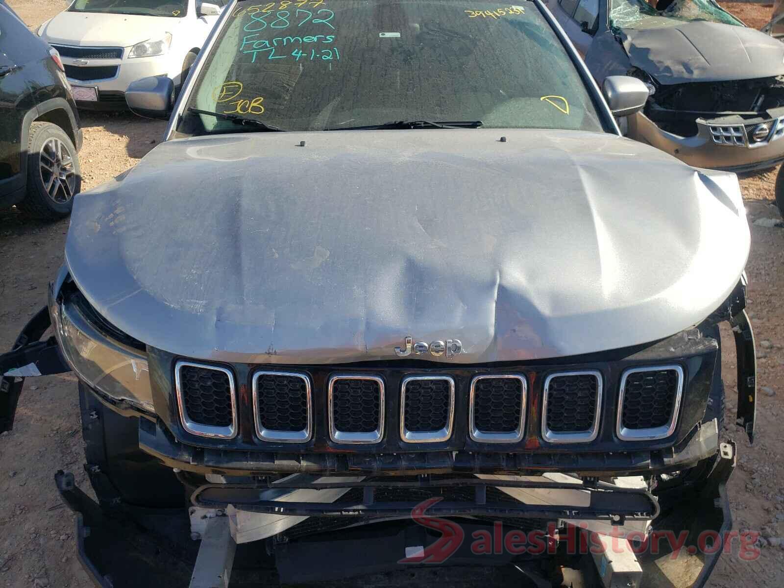 3C4NJCBB2HT652877 2017 JEEP COMPASS