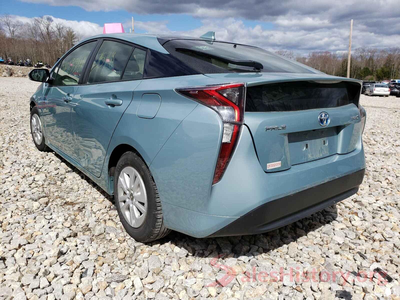 JTDKBRFUXG3517770 2016 TOYOTA PRIUS