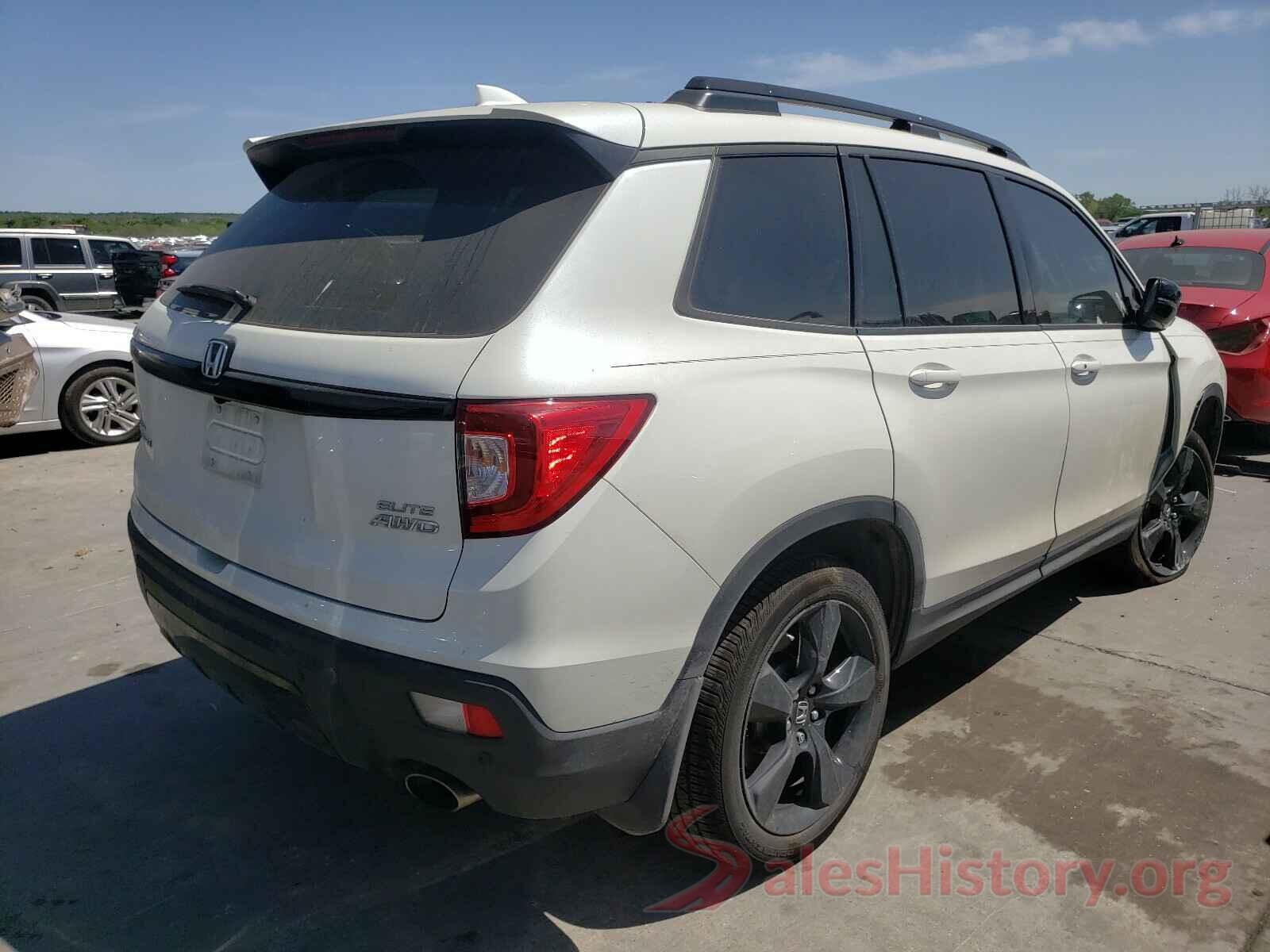 5FNYF8H09KB010955 2019 HONDA PASSPORT