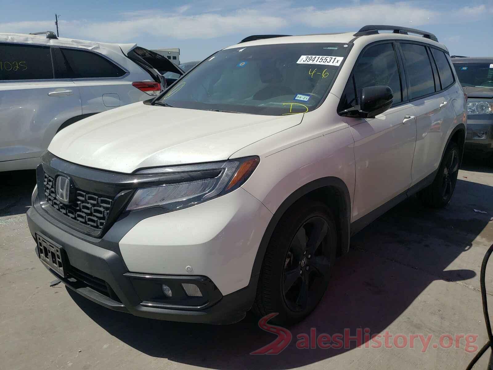 5FNYF8H09KB010955 2019 HONDA PASSPORT