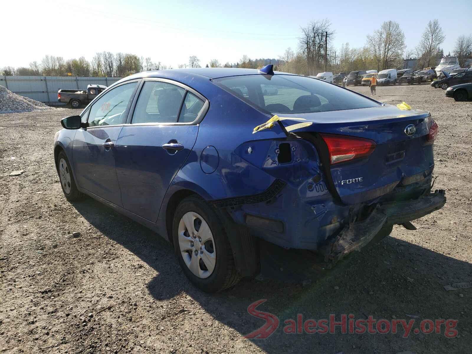 3KPFL4A7XHE006217 2017 KIA FORTE