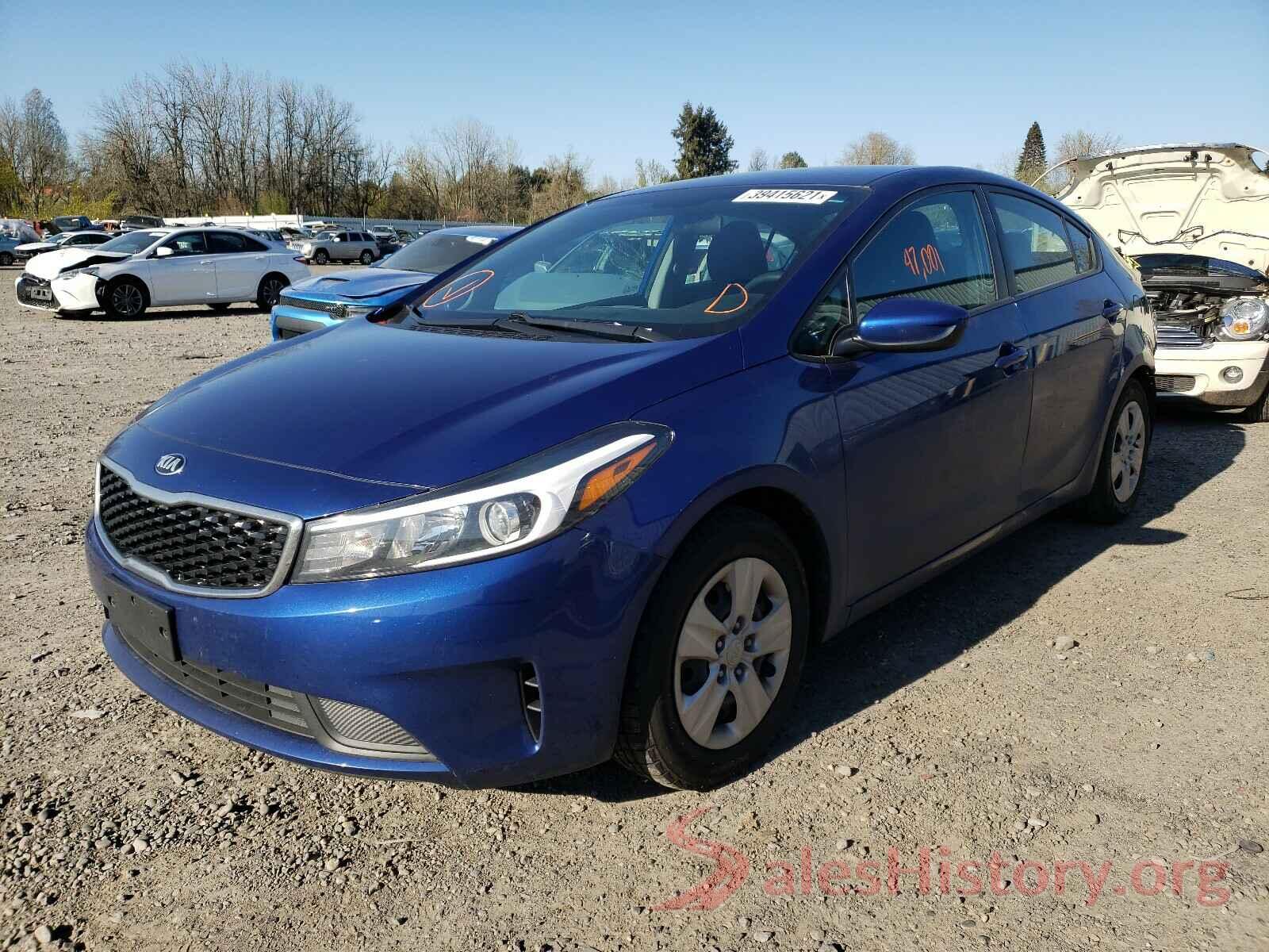 3KPFL4A7XHE006217 2017 KIA FORTE