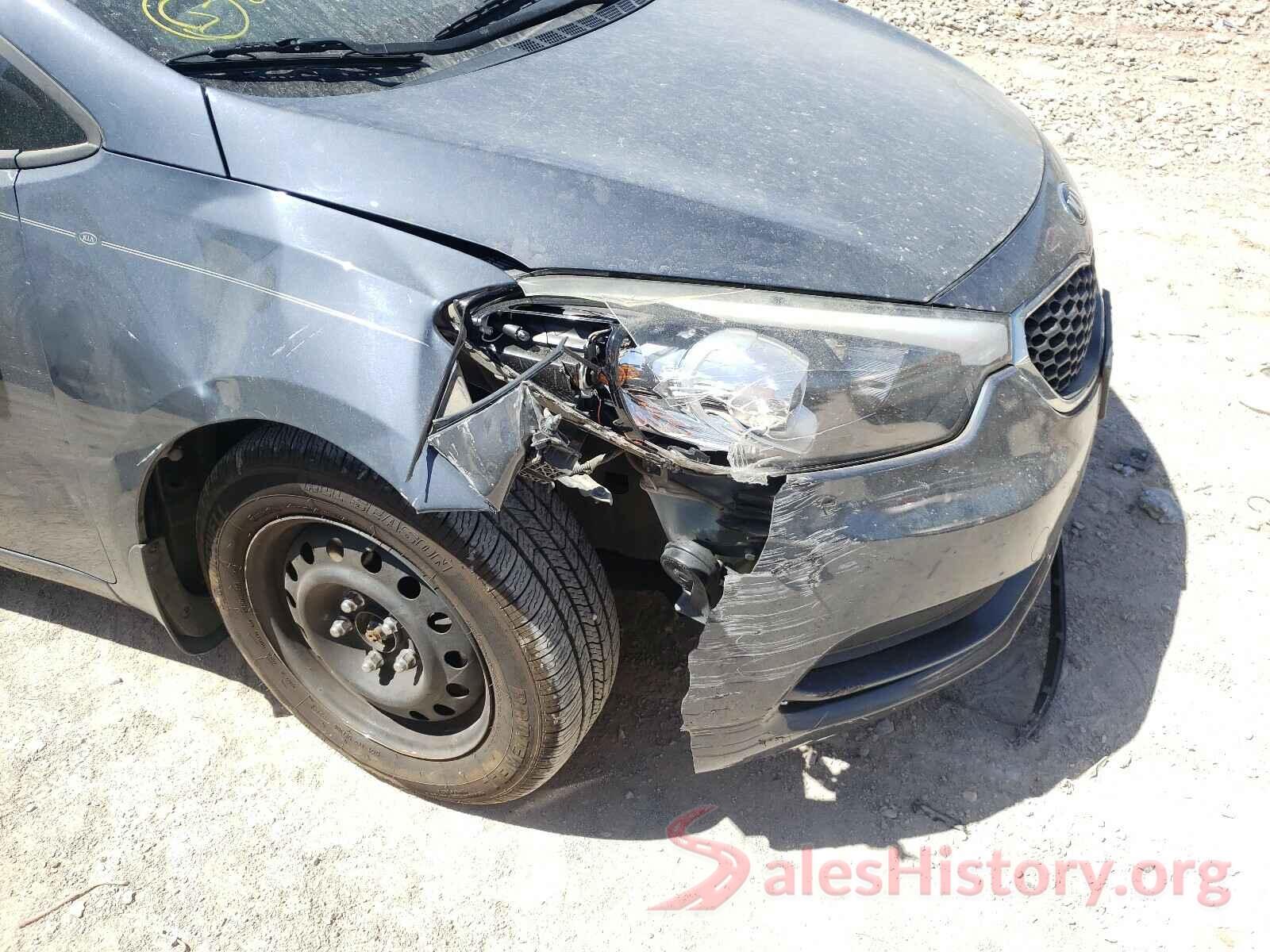 KNAFK4A66G5572666 2016 KIA FORTE