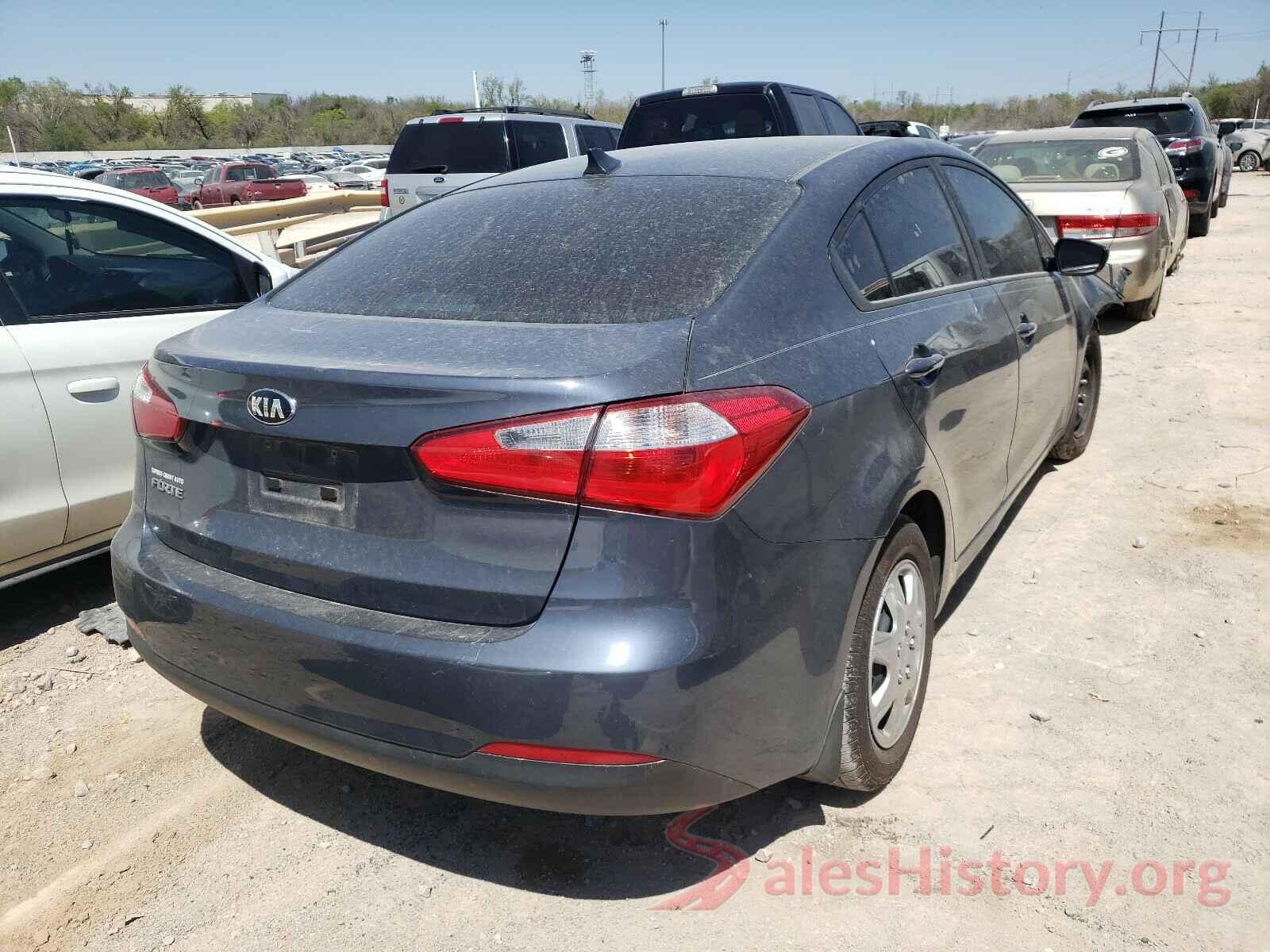 KNAFK4A66G5572666 2016 KIA FORTE