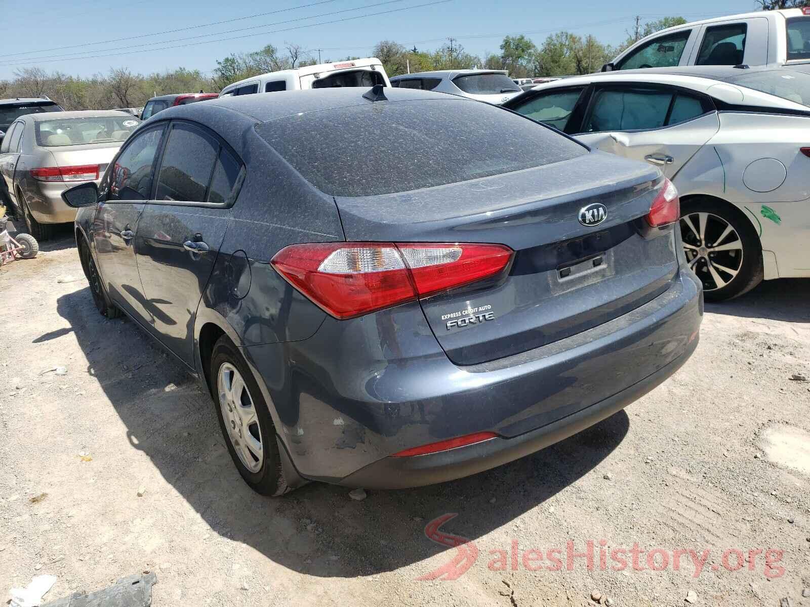 KNAFK4A66G5572666 2016 KIA FORTE