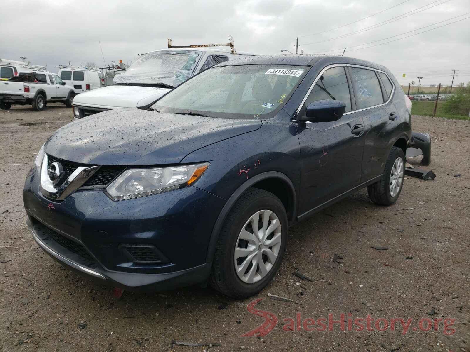 KNMAT2MT8GP632824 2016 NISSAN ROGUE