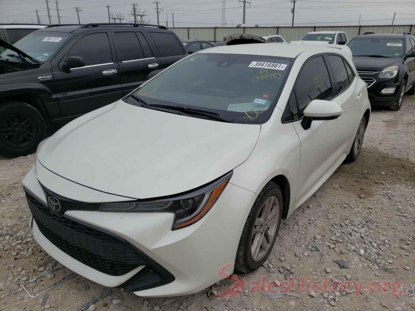 JTND4RBEXL3094910 2020 TOYOTA COROLLA