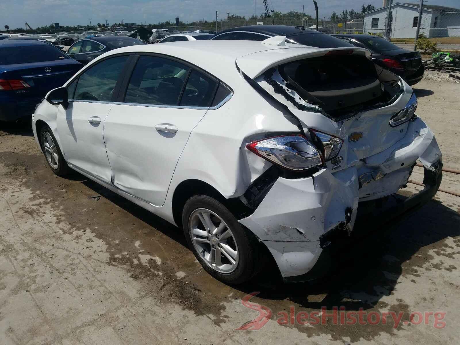 3G1BE6SM1JS567057 2018 CHEVROLET CRUZE