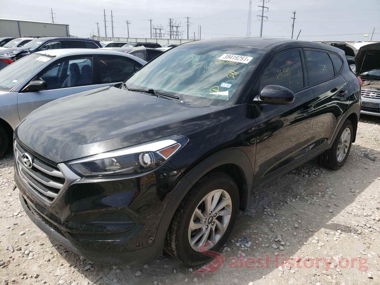 KM8J23A46HU261151 2017 HYUNDAI TUCSON