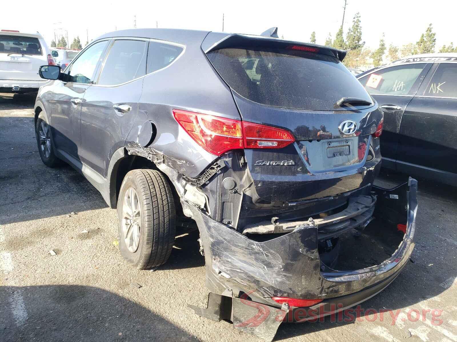 5XYZT3LB4GG380557 2016 HYUNDAI SANTA FE