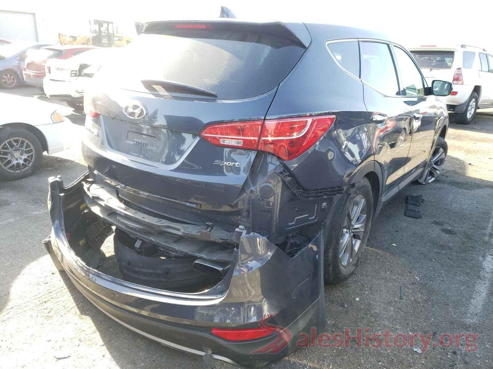 5XYZT3LB4GG380557 2016 HYUNDAI SANTA FE