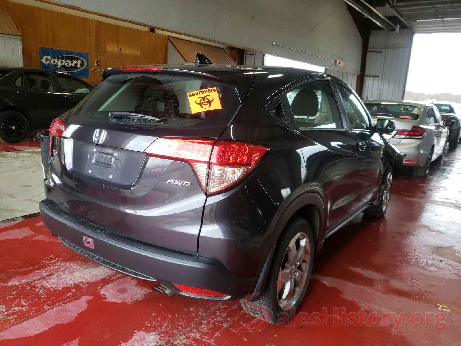 3CZRU6H3XGM761598 2016 HONDA HR-V