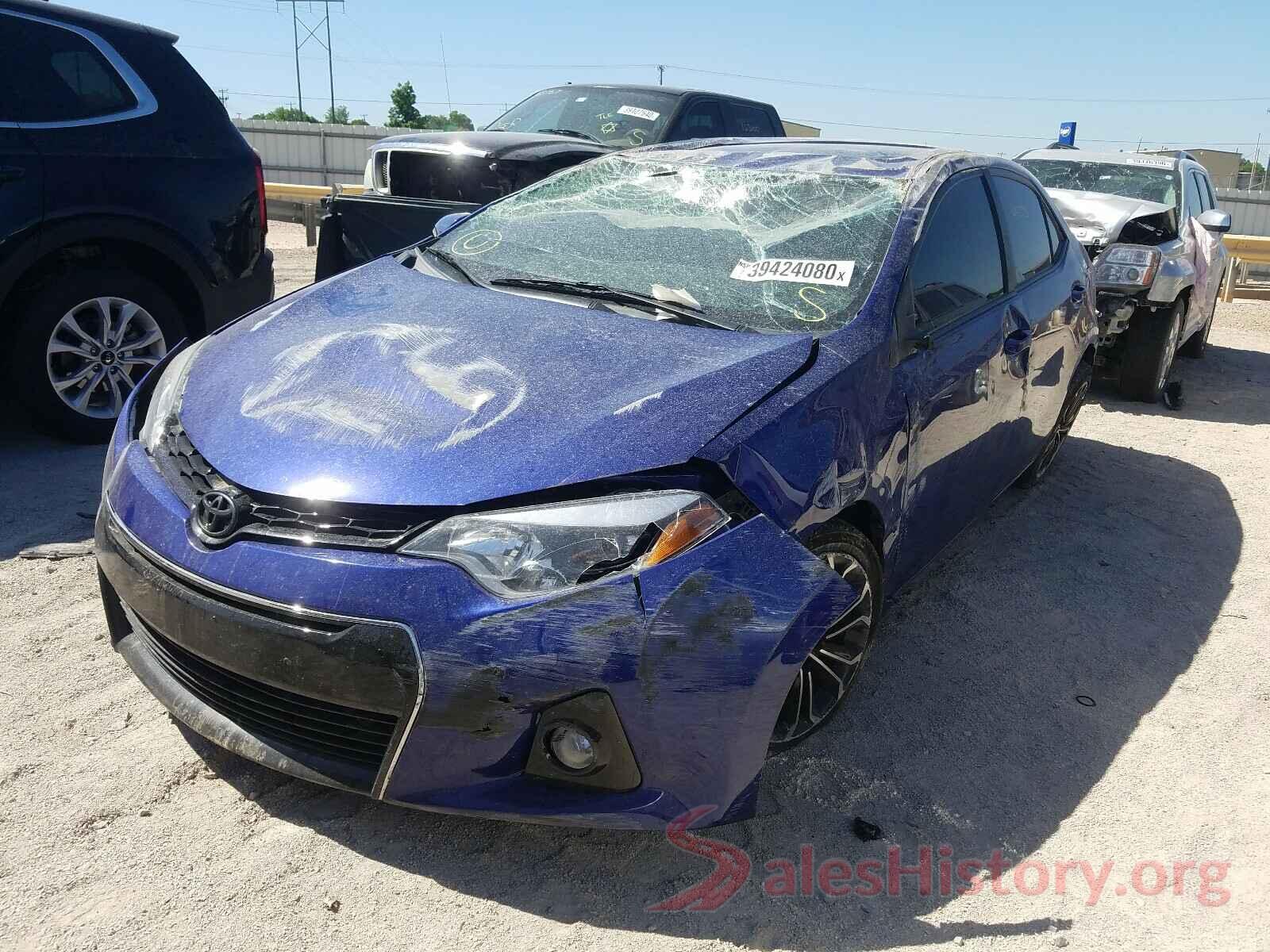 2T1BURHE6GC503498 2016 TOYOTA COROLLA