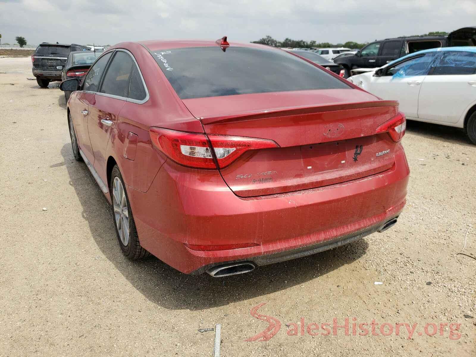 5NPE34AFXHH465343 2017 HYUNDAI SONATA