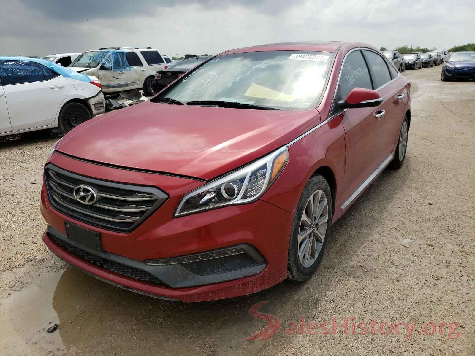 5NPE34AFXHH465343 2017 HYUNDAI SONATA