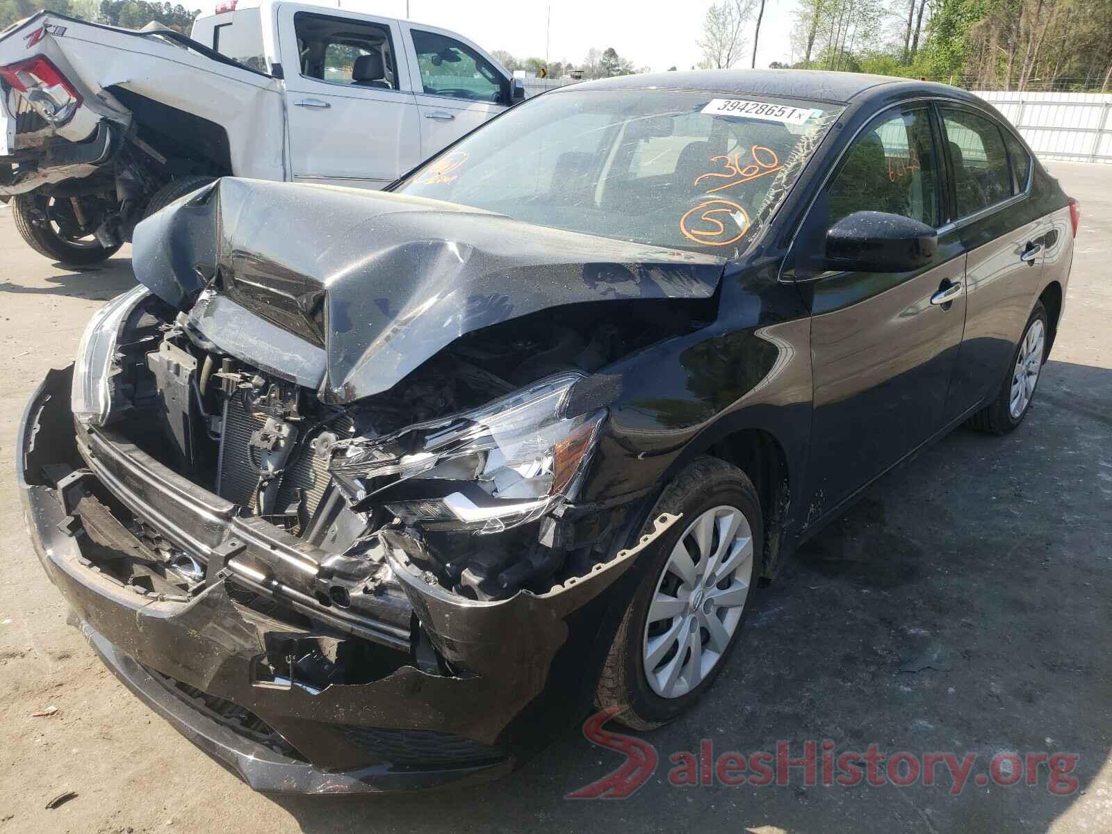 3N1AB7AP9HY366840 2017 NISSAN SENTRA