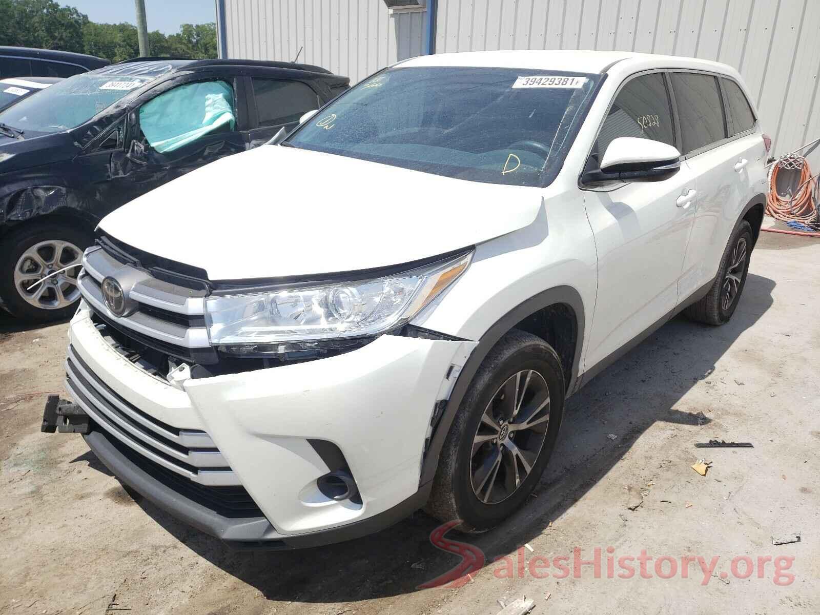 5TDZARFH2KS048024 2019 TOYOTA HIGHLANDER