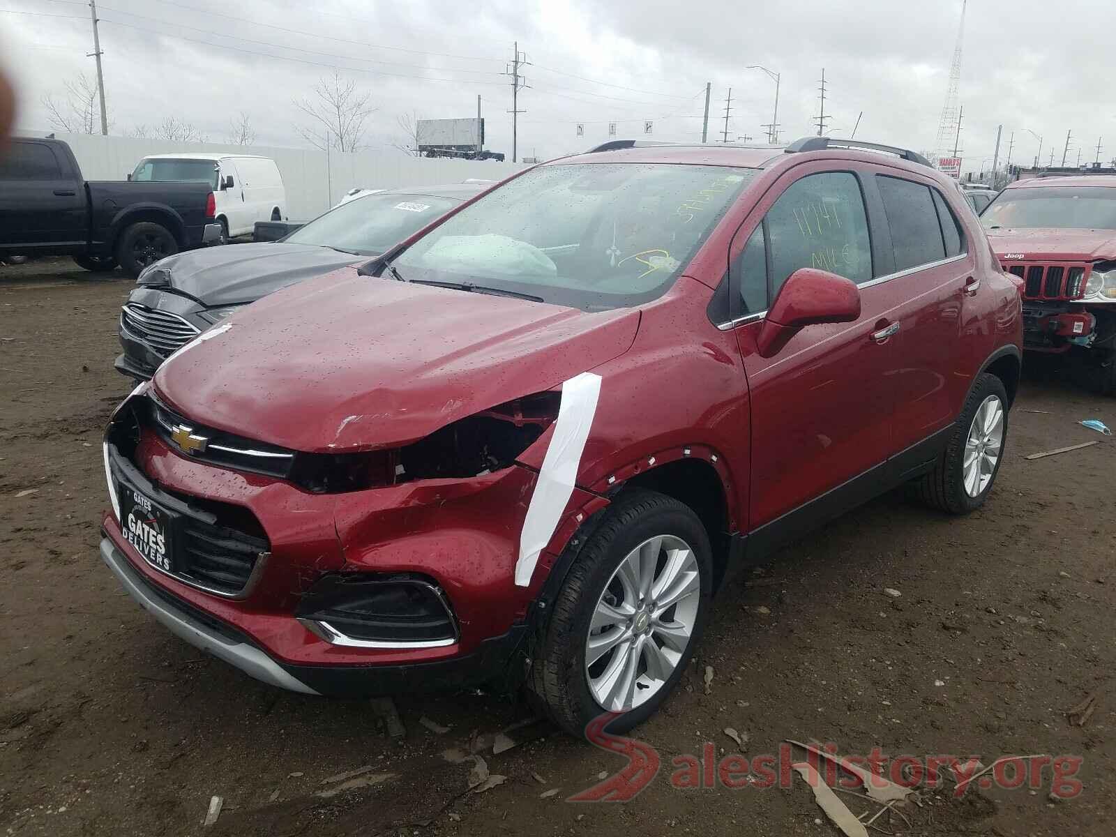 3GNCJRSBXKL285848 2019 CHEVROLET TRAX