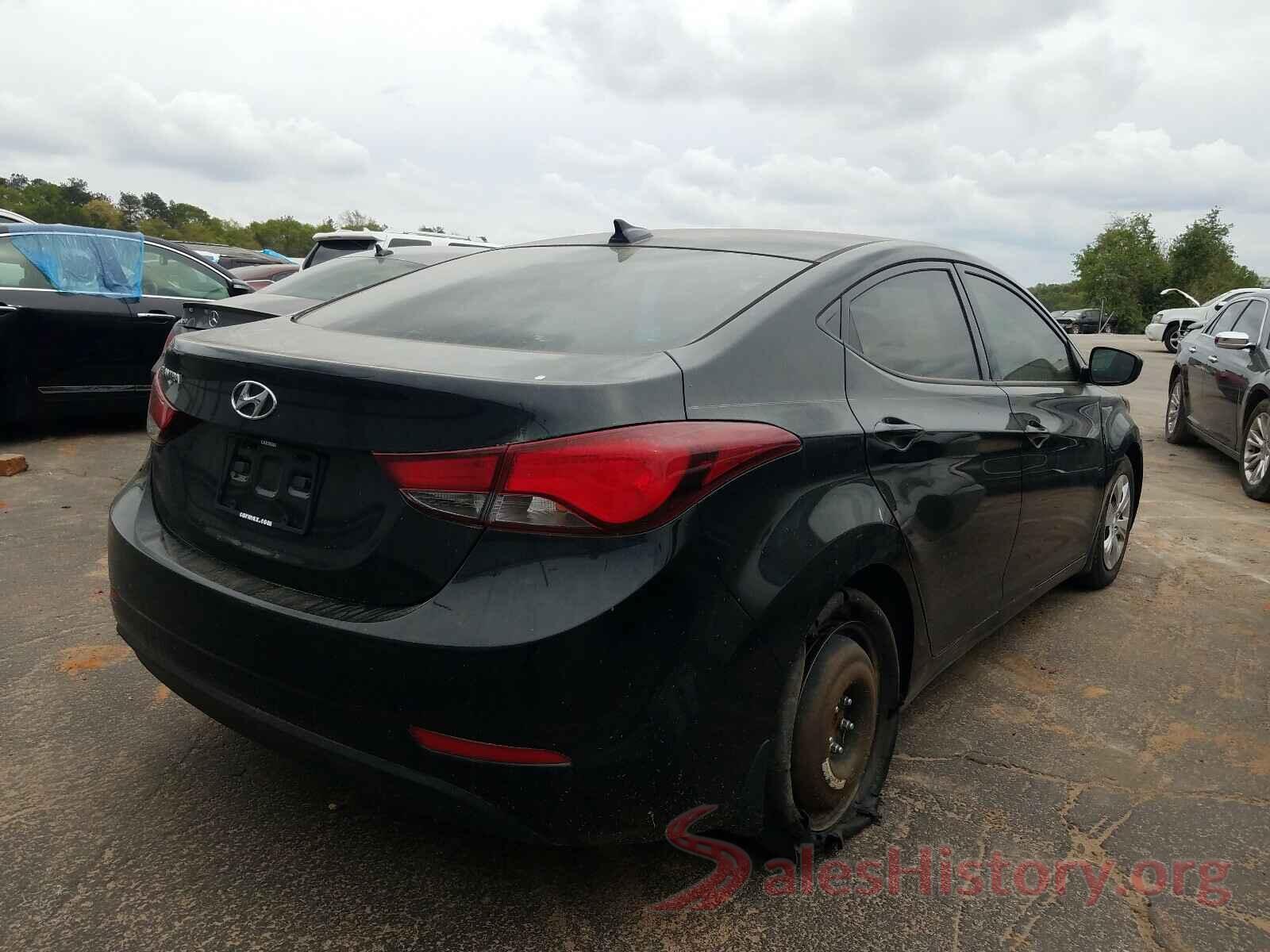 5NPDH4AE2GH792273 2016 HYUNDAI ELANTRA