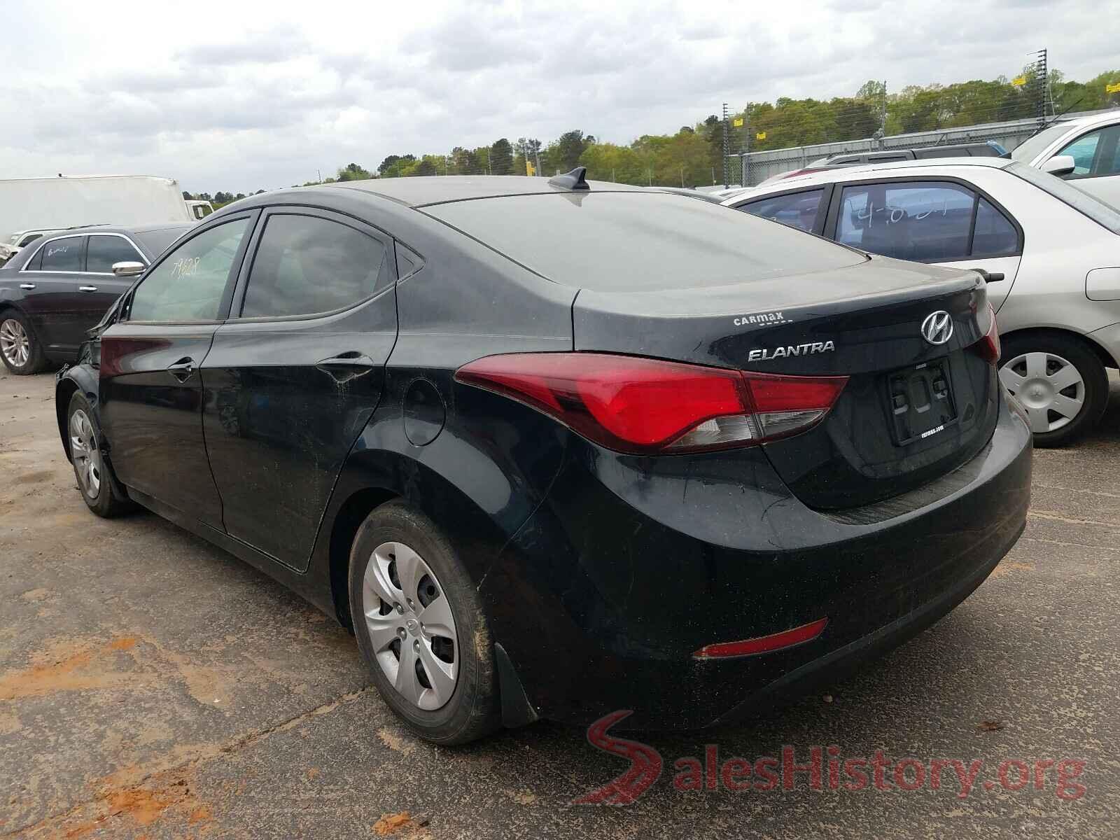 5NPDH4AE2GH792273 2016 HYUNDAI ELANTRA