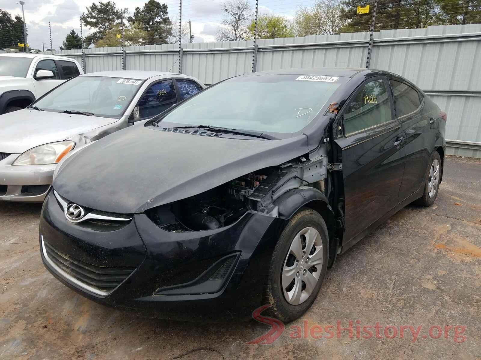 5NPDH4AE2GH792273 2016 HYUNDAI ELANTRA