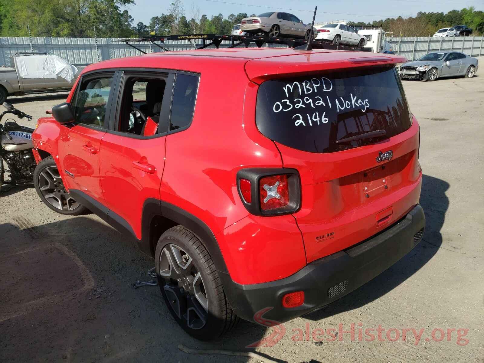 ZACNJAAB5LPL72146 2020 JEEP RENEGADE