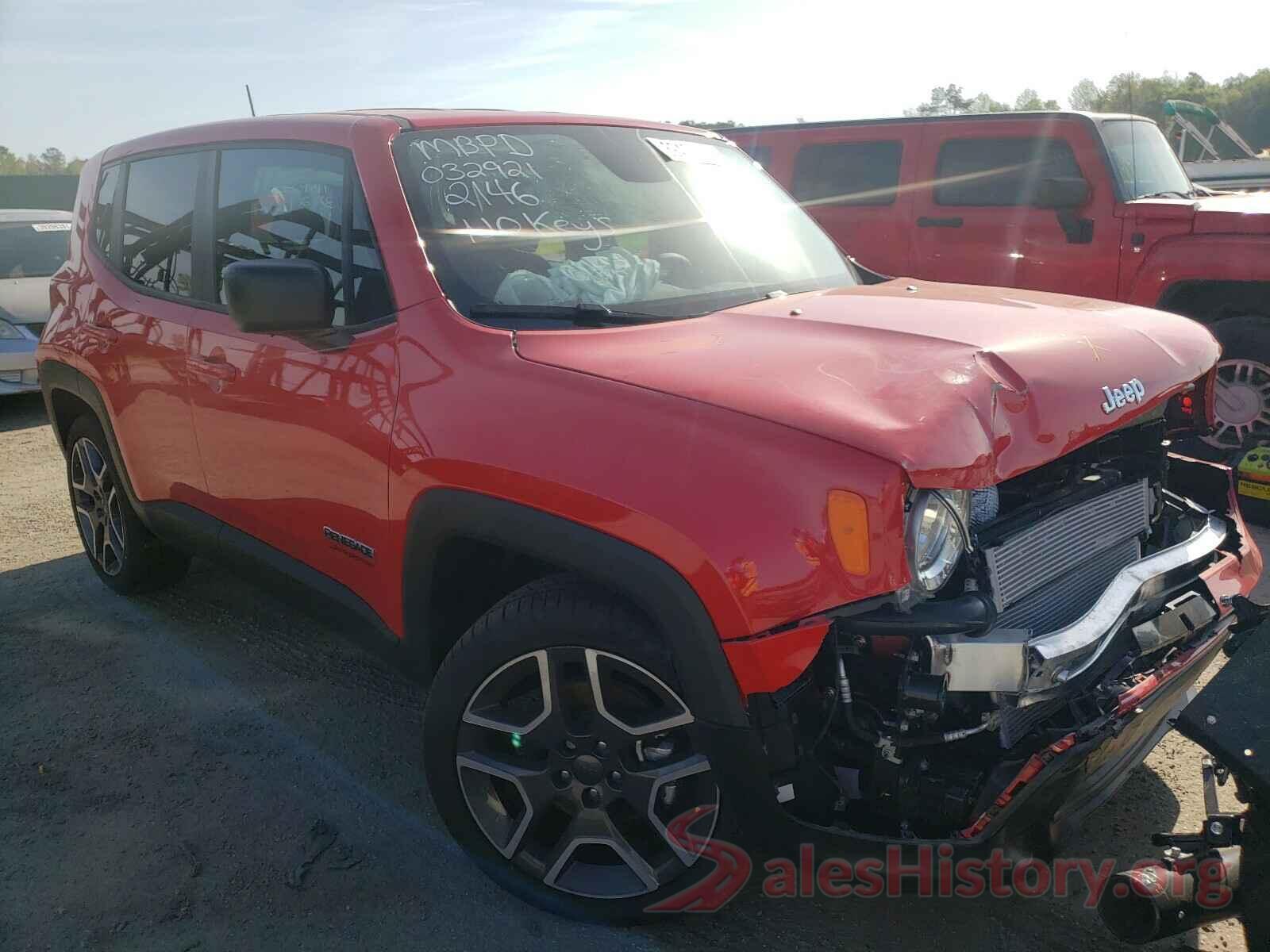 ZACNJAAB5LPL72146 2020 JEEP RENEGADE