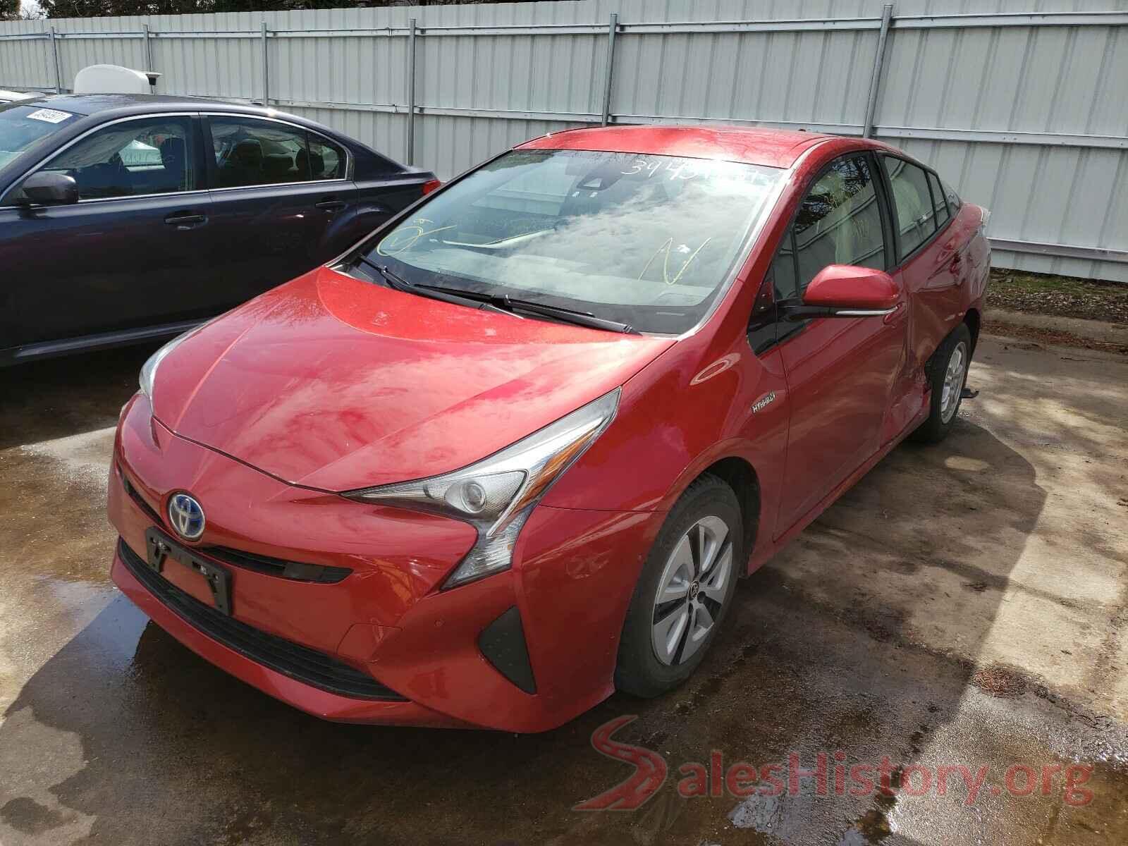 JTDKBRFU9J3076687 2018 TOYOTA PRIUS