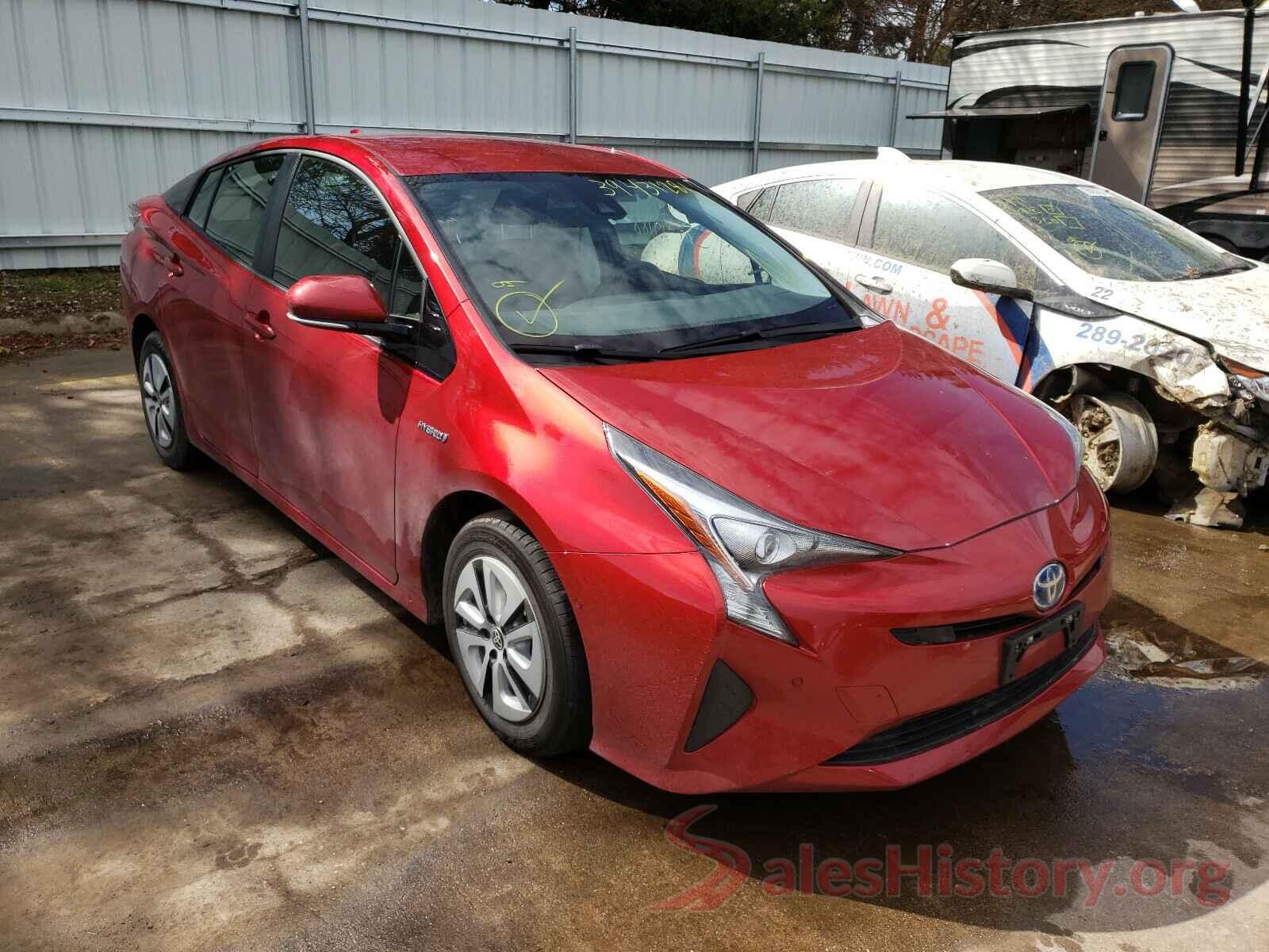 JTDKBRFU9J3076687 2018 TOYOTA PRIUS