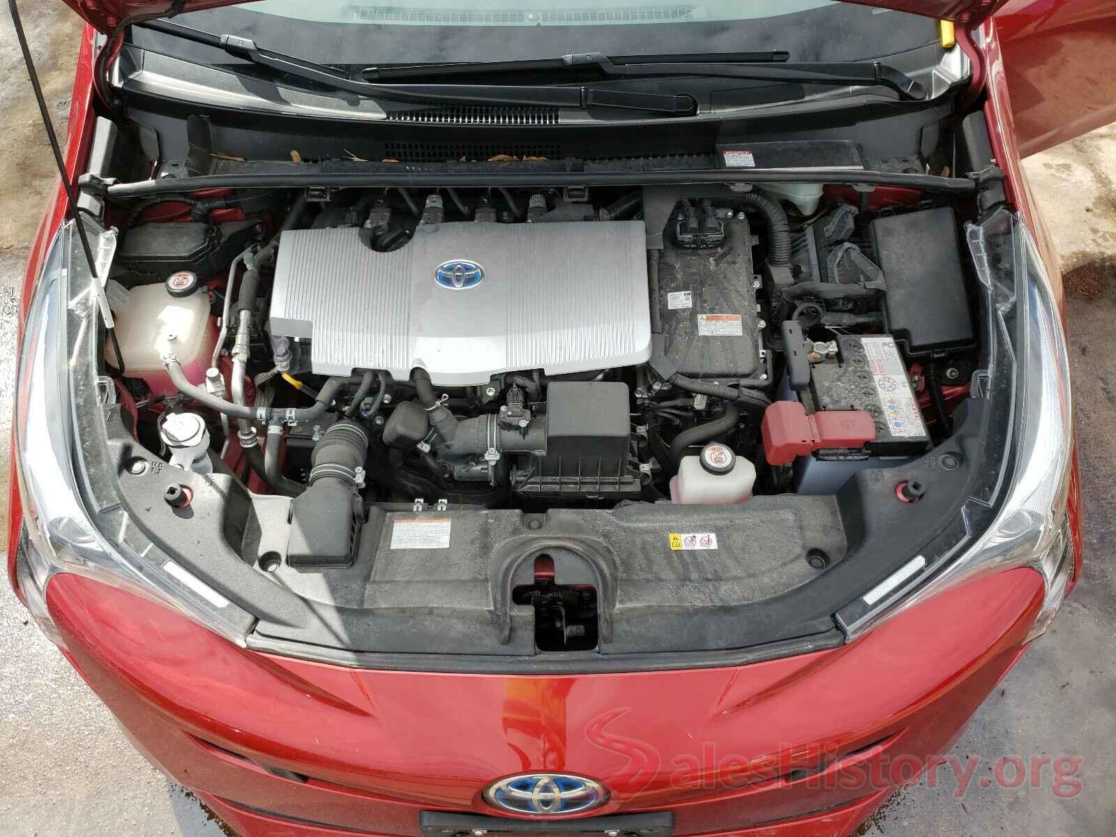 JTDKBRFU9J3076687 2018 TOYOTA PRIUS