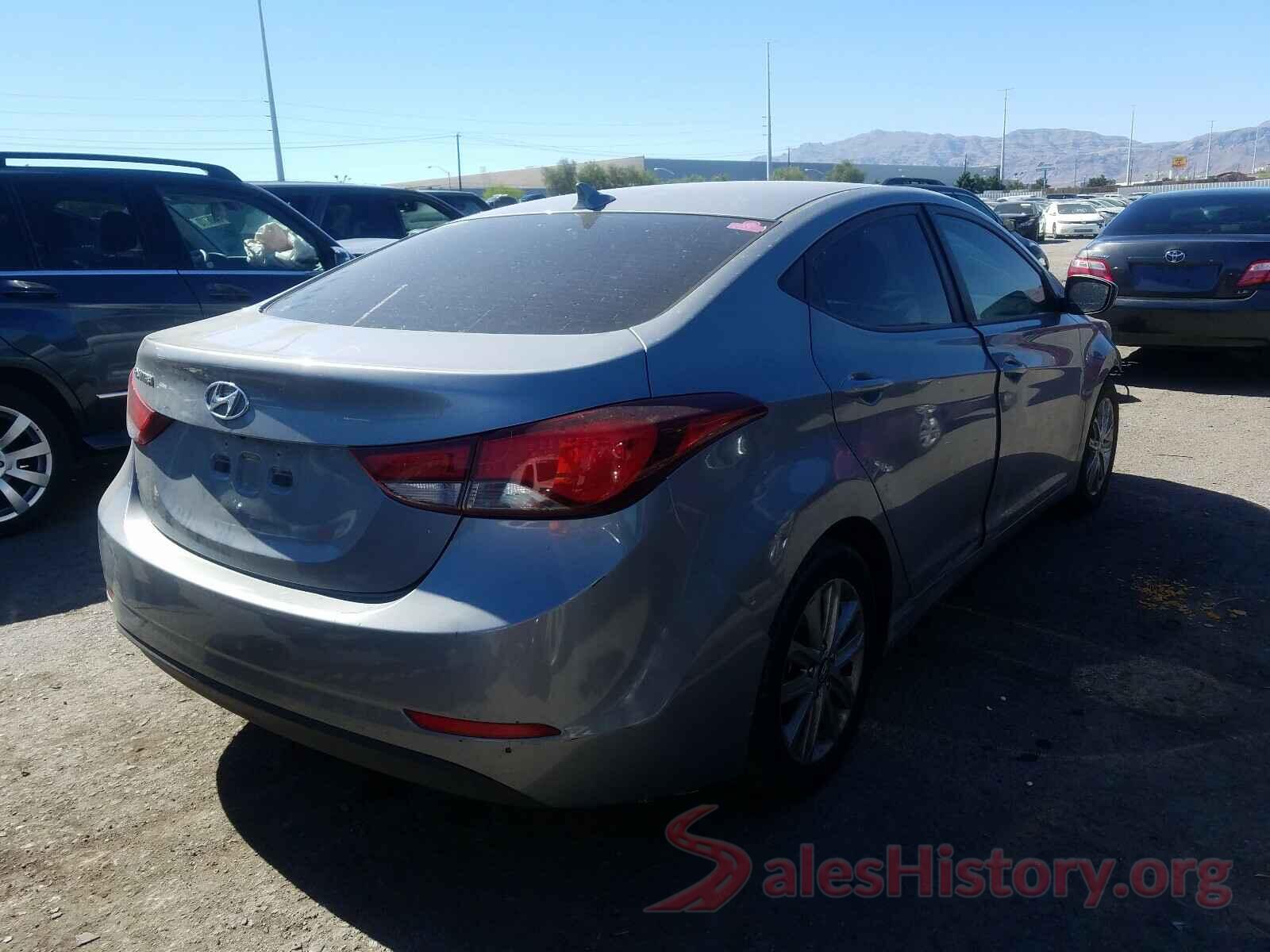 KMHDH4AE5GU490123 2016 HYUNDAI ELANTRA