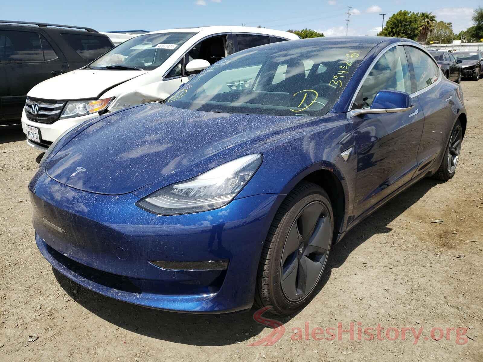 5YJ3E1EA8KF326297 2019 TESLA MODEL 3