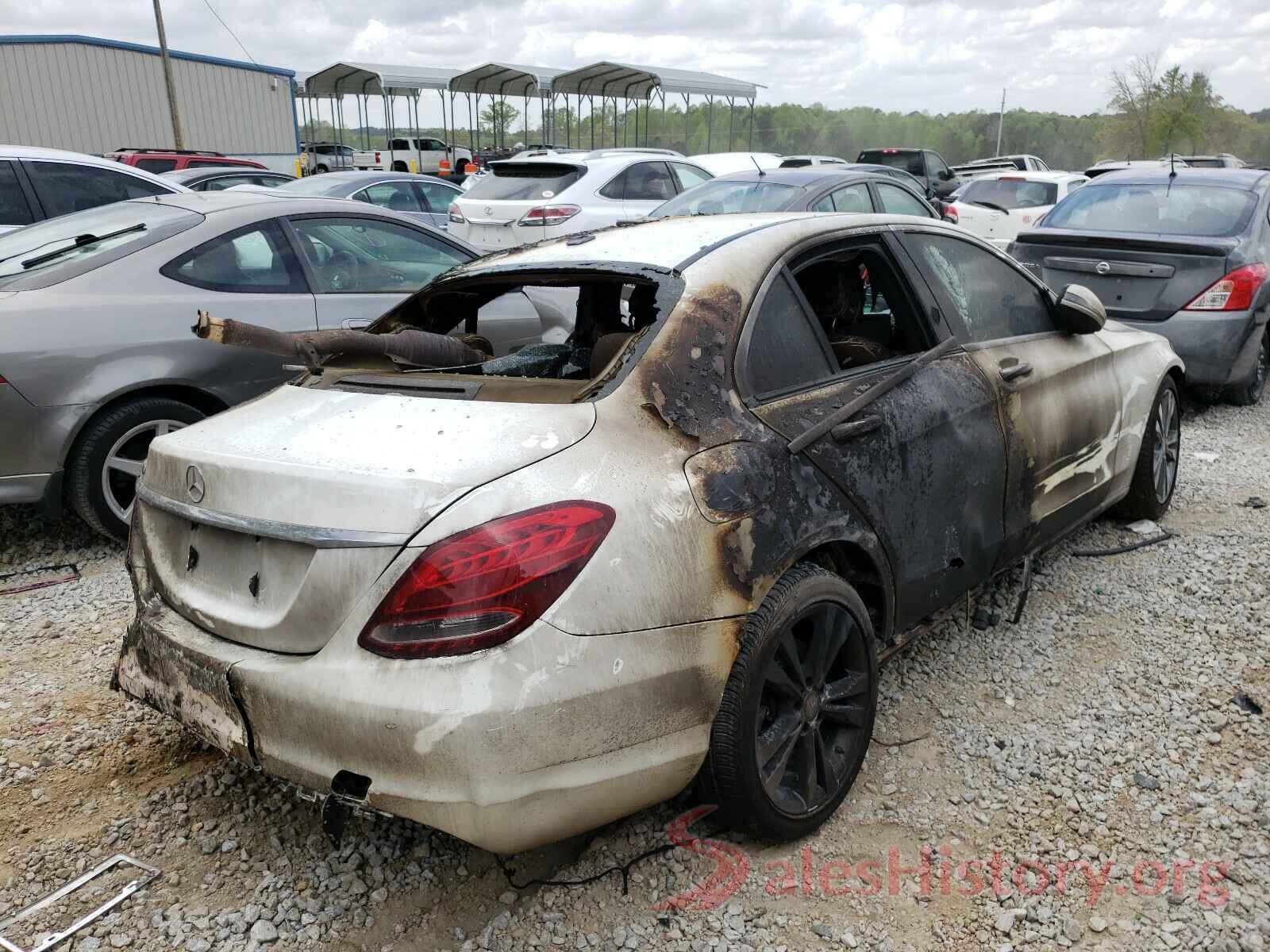 55SWF4JBXGU129647 2016 MERCEDES-BENZ C CLASS