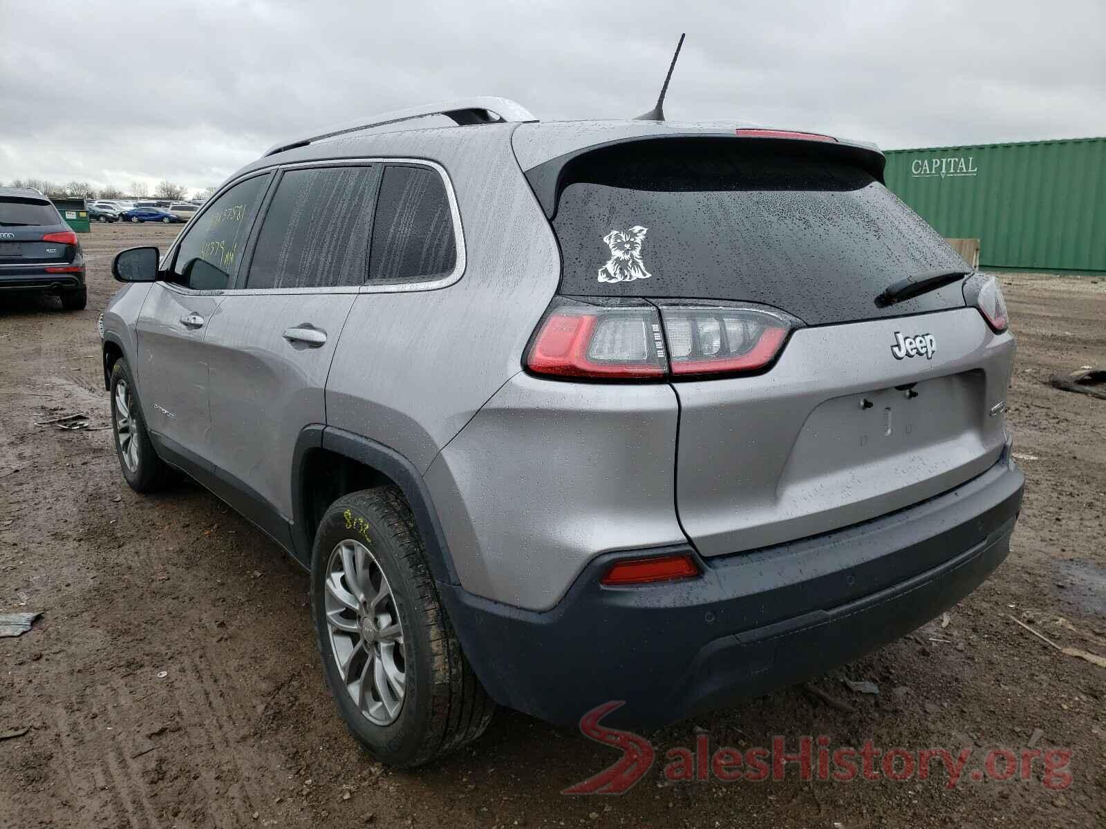 1C4PJLLB7KD318655 2019 JEEP CHEROKEE