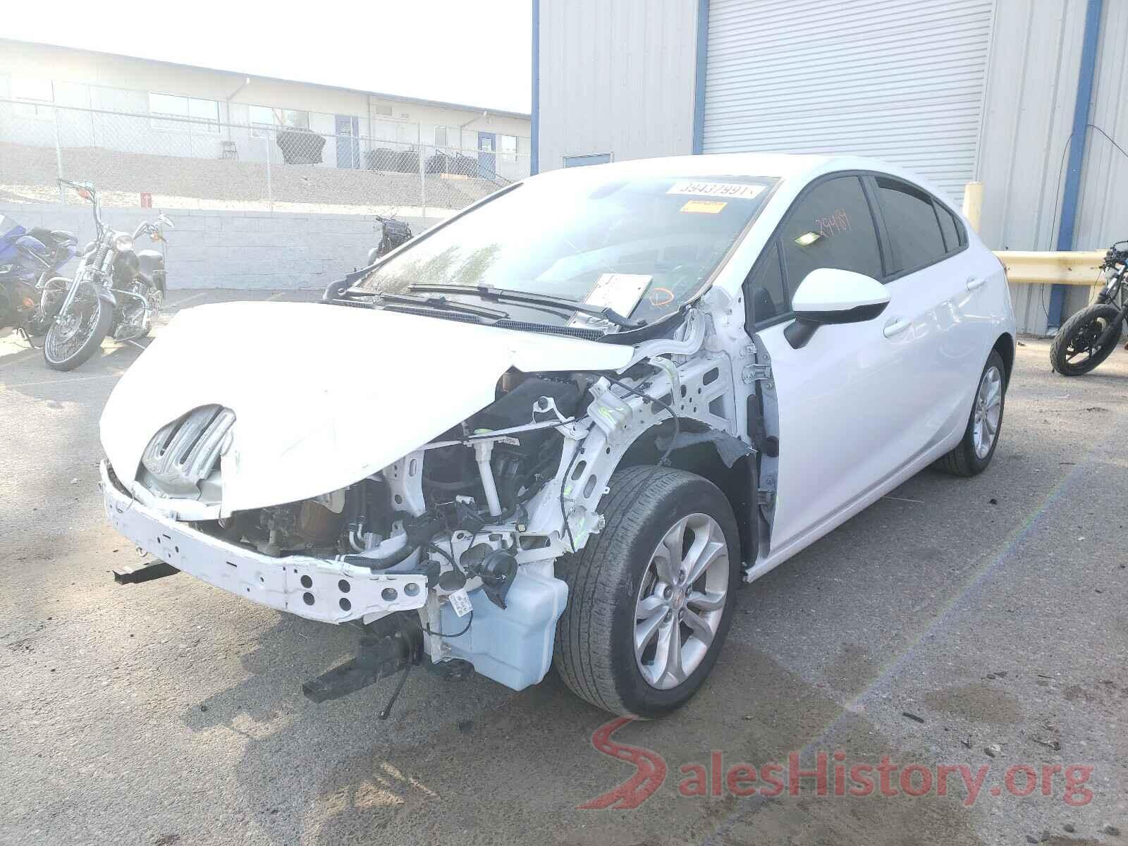 3G1BC6SM9KS598810 2019 CHEVROLET CRUZE