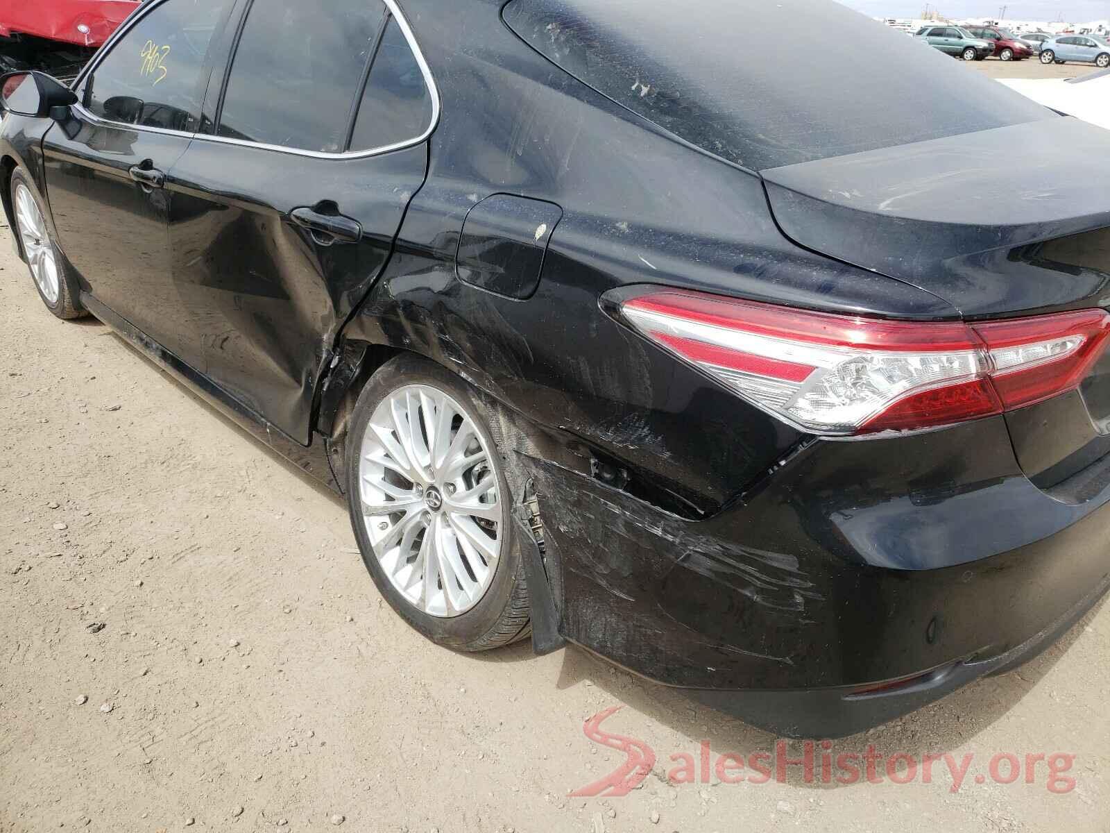 4T1B11HK0KU741001 2019 TOYOTA CAMRY