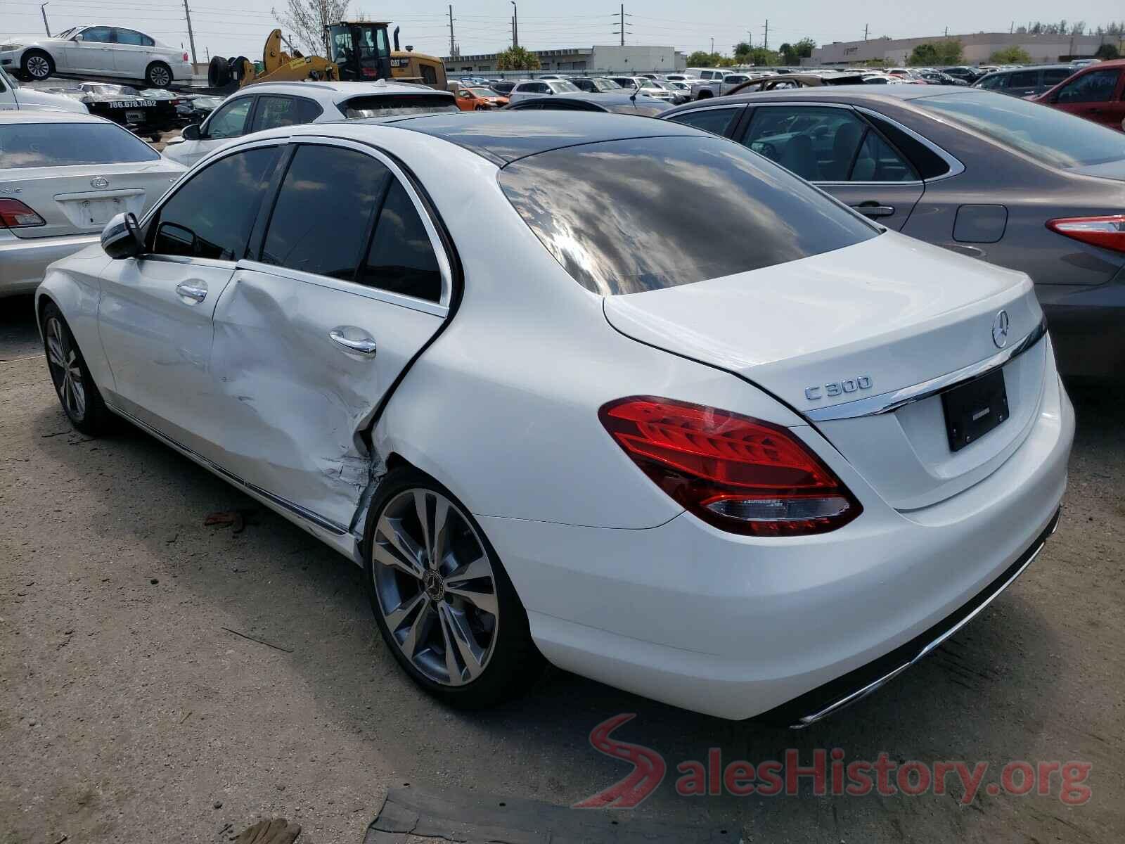 WDDWF4JB0JR419629 2018 MERCEDES-BENZ C CLASS