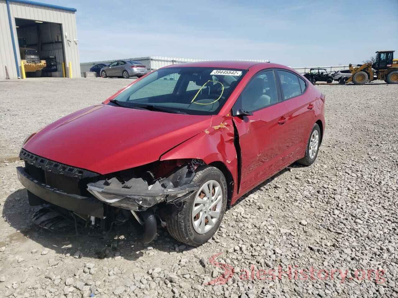 5NPD74LF8HH208646 2017 HYUNDAI ELANTRA