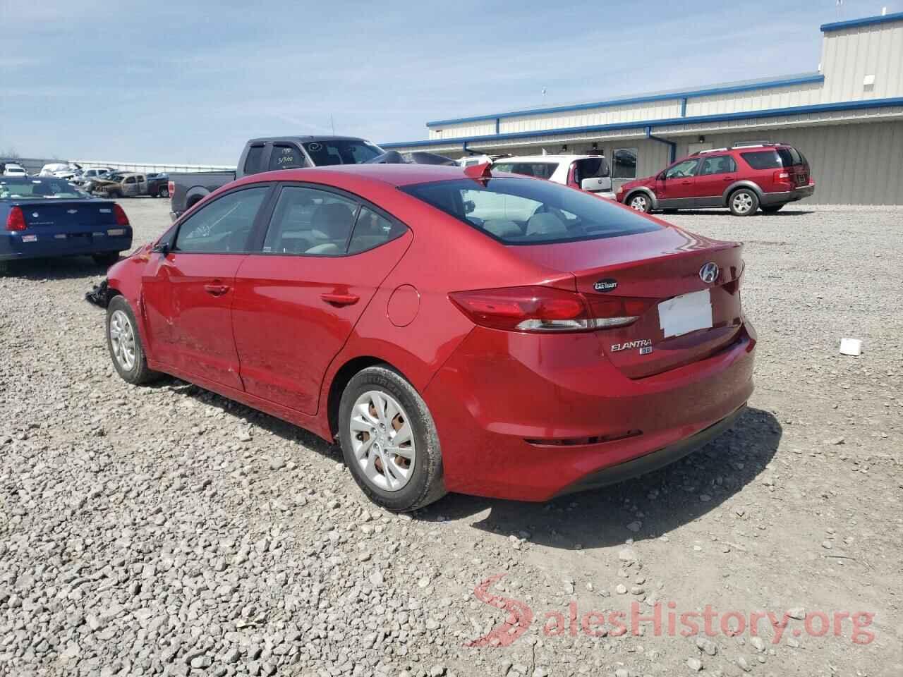 5NPD74LF8HH208646 2017 HYUNDAI ELANTRA